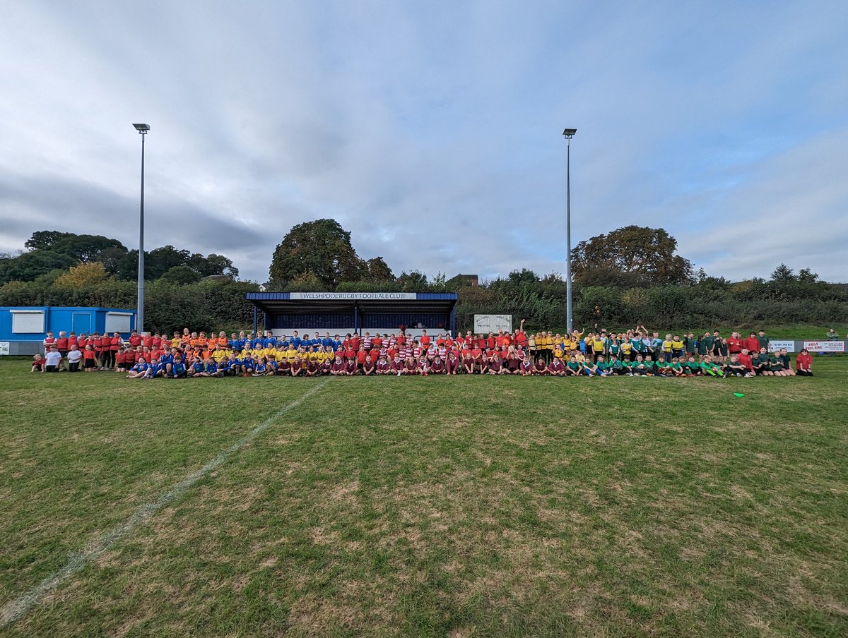 Huw Williams (@wrcwo) on Twitter photo Thank you all those who attended the year 5 and 6 tag festival <a href="/WelshpoolRFC/">Welshpool Rugby Club</a> today. 200 children all having a great time! Thanks also to the rugby leaders from <a href="/PEWHS/">WHS PE Dept</a> who all did a great job refereeing! Thank you all those who attended the year 5 and 6 tag festival <a href="/WelshpoolRFC/">Welshpool Rugby Club</a> today. 200 children all having a great time! Thanks also to the rugby leaders from <a href="/PEWHS/">WHS PE Dept</a> who all did a great job refereeing!