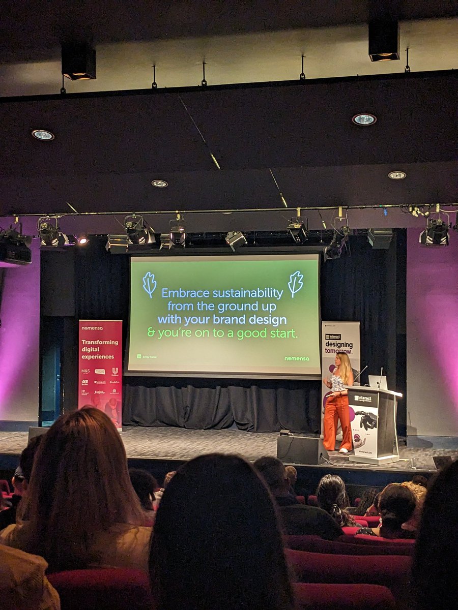 Embrace sustainability from the ground up with your brand design &amp; you're off to a good start 🌎

<a href="/we_are_Nomensa/">Nomensa</a> <a href="/EmilyTrotter/">Emily Trotter 🌍🌿🖍✌️</a> #InteractLDN #UX #UXDesign #UserExperience #Sustainability