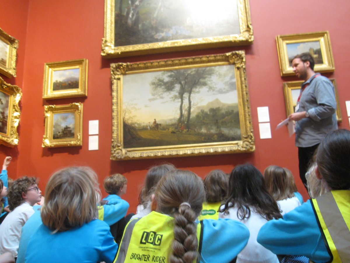 Thank you so much @DulwichGallery for the workshops you are providing for all our children @JudithKerrPS Years 3&4 loved their visits this week, learning about art appreciation as well as exploring new techniques for their own art. #creativity #arttherapy #inclusiveart