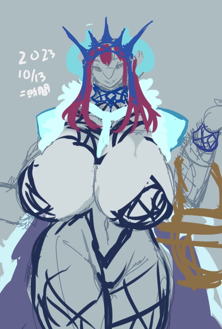 寝る前にハロウィン衣装案出し 雪の女王
すごい恰好でお菓子を配って欲しい❄️ 