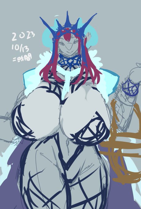 寝る前にハロウィン衣装案出し 雪の女王
すごい恰好でお菓子を配って欲しい❄️ 