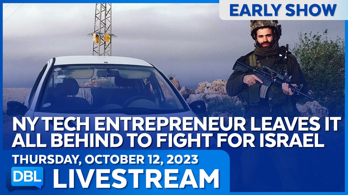 dailyblastlive's tweet image. 🔴DBL IS STREAMING:
▶️ youtube.com/live/YUDftM97s…

➡️#IsraeliCanadian Left NY To Go Fight With The #IsraelDefenseForces
➡️Latest Updates on The #IsraelHamasWar
➡️ @JessePalmerTV Joins Us 

w/ @toryshulman @aljackson @EricaCobb &amp;amp; @jeffschroeder23