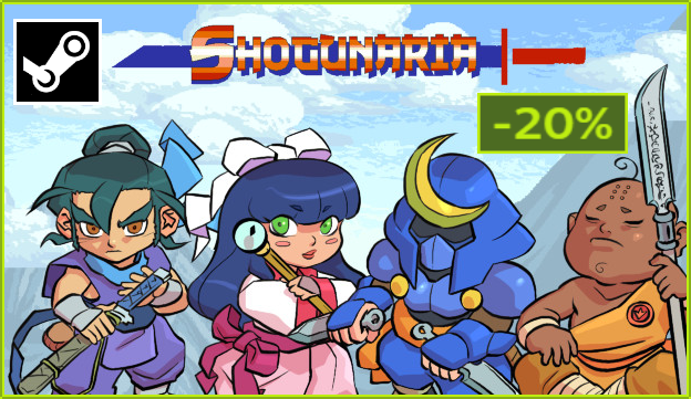 🎉Shogunaria, the captivating Zelda-like pixel art game, is now on sale on Steam. 🔥Don't miss your chance to dive into this pixelated world of epic quests and heroes:
store.steampowered.com/app/2070540/Sh… 👈

#SteamNextFest #SteamDeck #pixelart #retrogaming #indiegames #IndieGameDev #chiptune