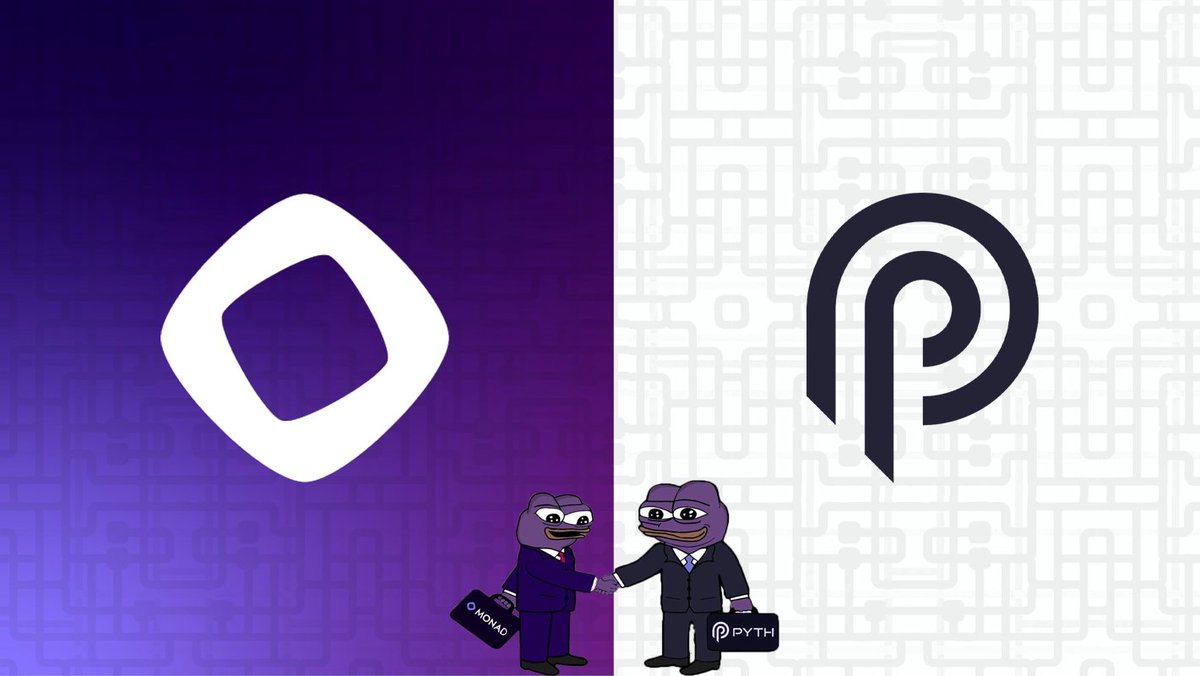 monad's tweet image. Maintaining precise data feeds requires oracles to send _A LOT_ of updates

Pyth will leverage Monad’s high throughput and low gas fees to provide best-in-class price updates

More frequent updates = more accurate data = more efficient DeFi 🤝