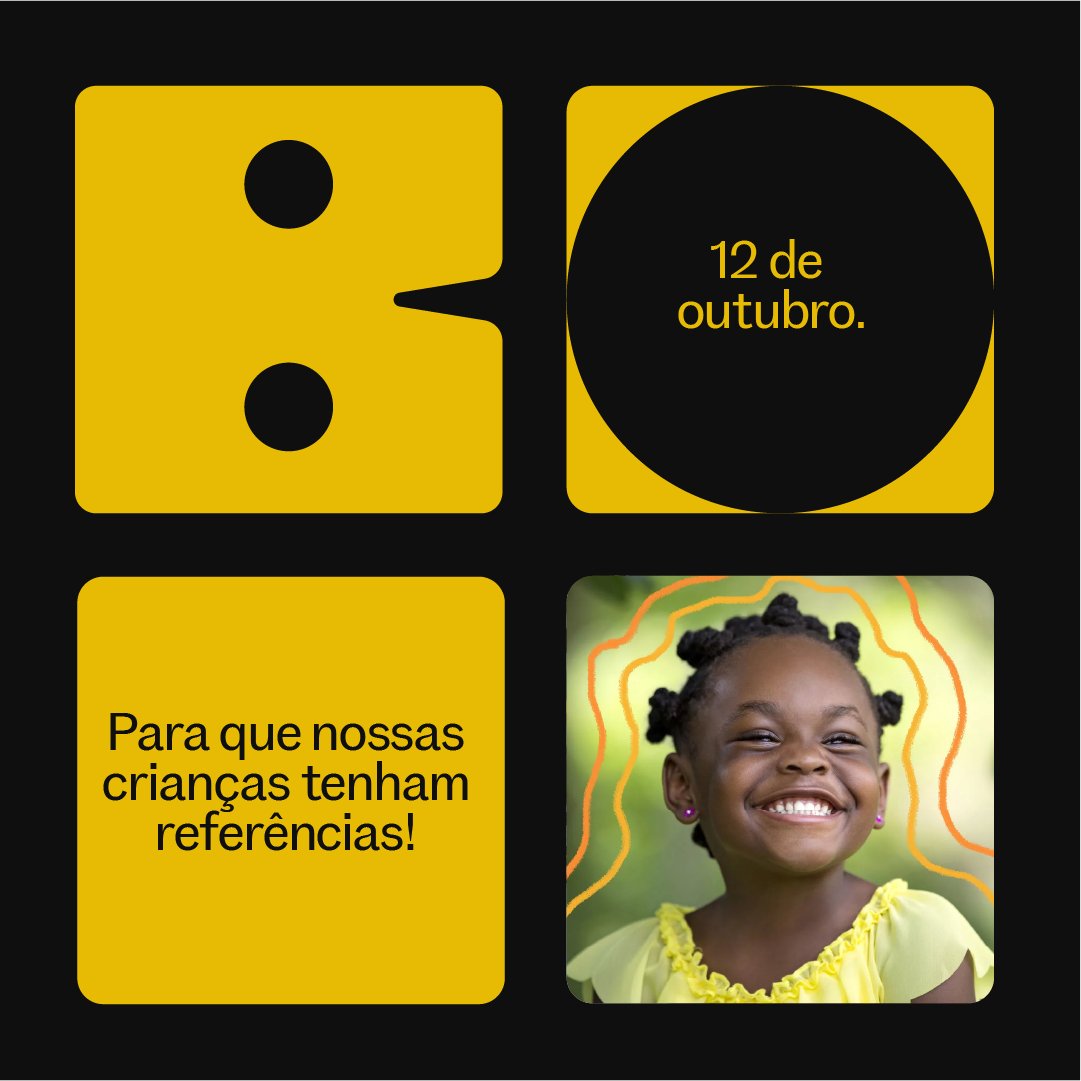 BlackInfluence_'s tweet photo. Que elas possam crescer se sentindo seguras, livres com referências e apoio para viverem seus sonhos! 

Feliz dia das crianças 🤎🥳 

#blackinfluence #mktdigital #mktdeinfluencia #diversidade #diadascriancas https://t.co/LrilqKsuVR