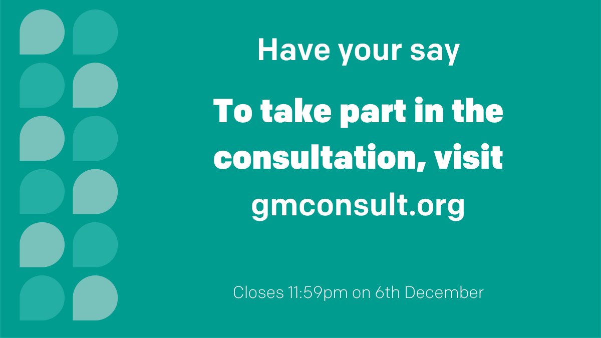 The final stage of consultation for Places for Everyone, the plan for new homes, jobs, and sustainable growth in Greater Manchester, has launched this week. Find out more here: greatermanchester-ca.gov.uk/news/places-fo…