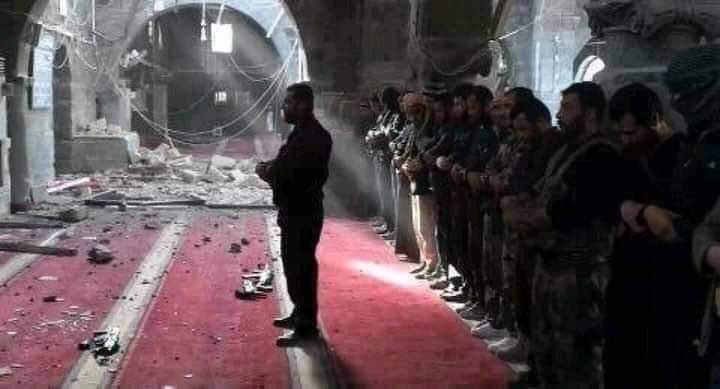 You can destroy our mosque🇵🇸 but you can’t destroy Our Imaan.
