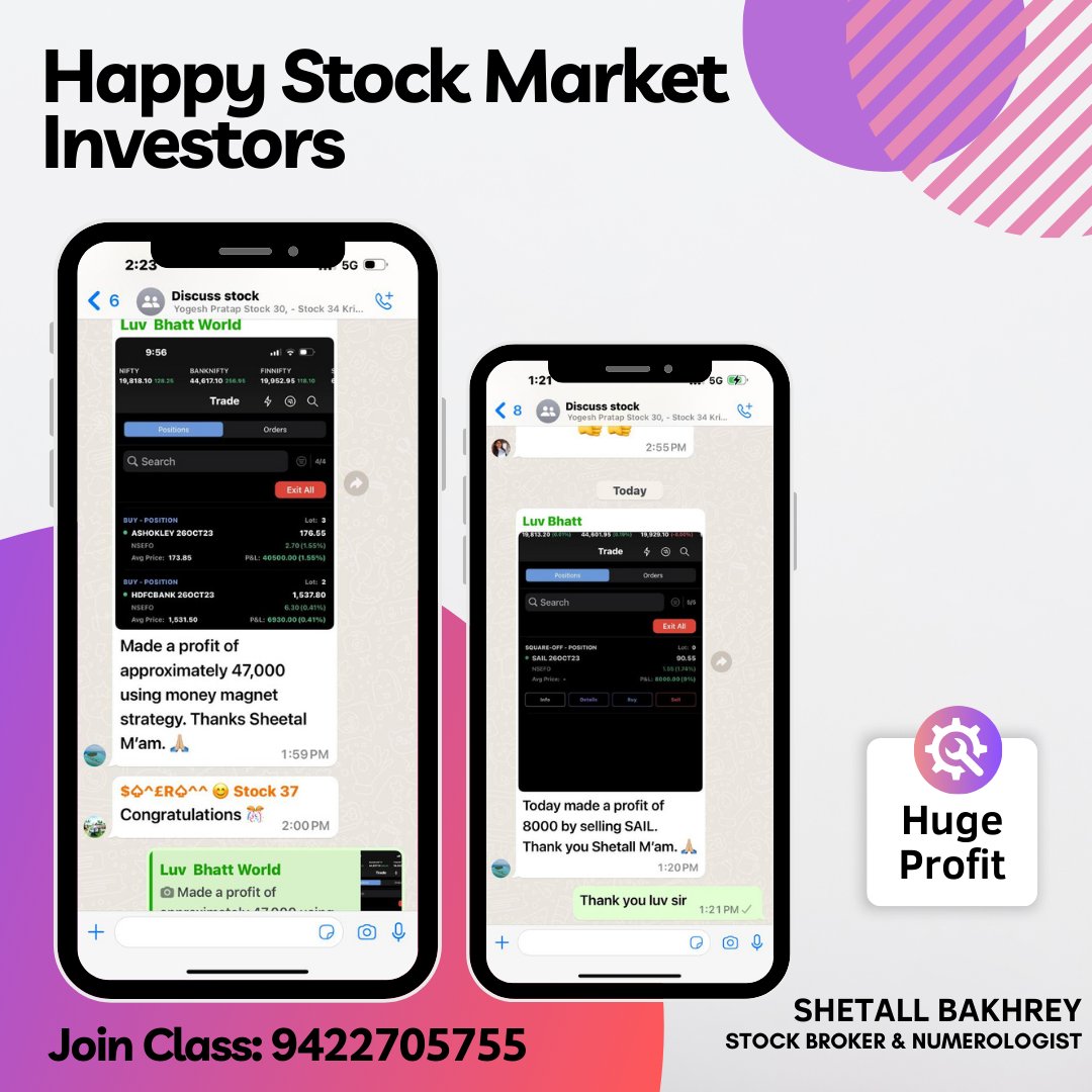 bakhrey_shetall's tweet image. &quot;Trading my way to financial success - huge profits in the stock market! 📈💰 #StockMarketWin #ProfitPower #FinancialGrowth&quot;