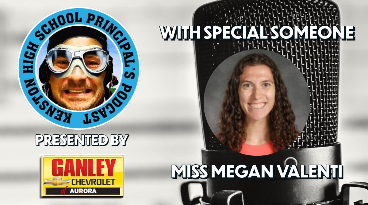 KHSBomberMedia's tweet photo. Brought to you by Ganley @AuroraChevy, it's the Principal's Podcast!

On this episode, @tgabram_KHS, Brooke, and Kaden welcome special someone @MissValenti3 to chat all things homecoming week and much more.

Find it wherever you get your podcasts:
https://t.co/hg3nSZejN7 https://t.co/HIfMboFZSP