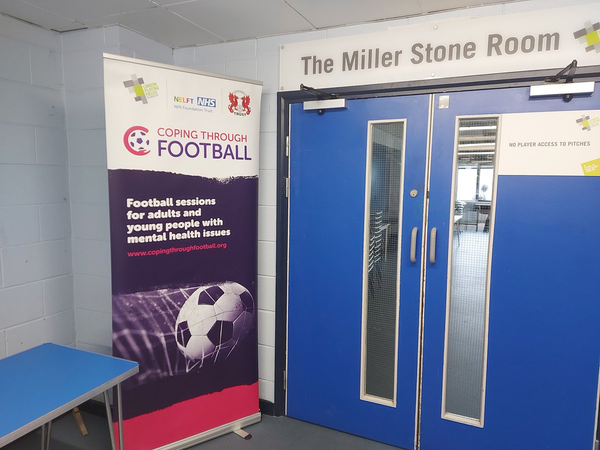 Looking forward to a great afternoon at the #CopingThroughFootball tournament to celebrate #WorldMentalHealthDay2023 Thanks to @followMFS for supporting us during their Global Month of Giving Back with volunteers and refreshments! @NELFT @lotrust