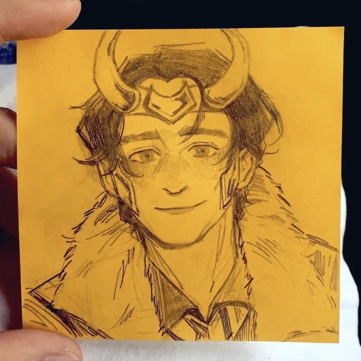 hammerings's tweet photo. sketches i will always keep 🫶 #LOKI https://t.co/RfqdXDqjUO