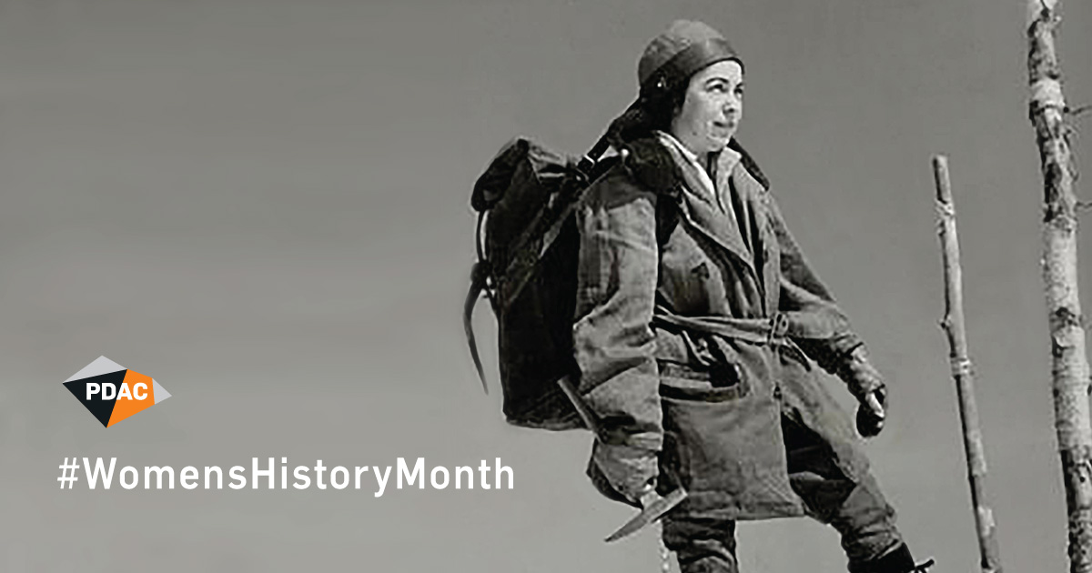 October is #WomensHistoryMonth in Canada! We are taking this opportunity to celebrate the amazing women in #MineralExploration and #Mining who have helped PDAC and the industry become what it is today. Read about the incredible women of our industry here: pdac.ca/communications…