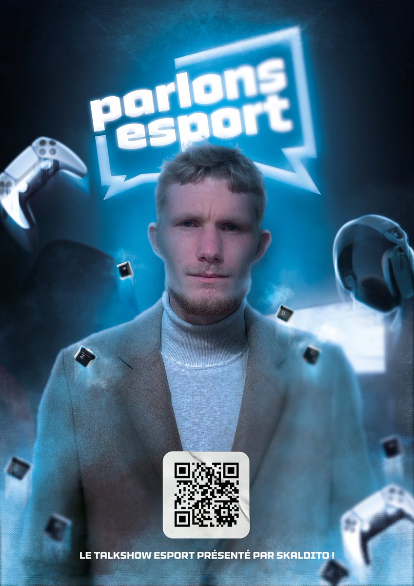 Skaldito's tweet image. MON TALKSHOW ESPORT ! 🎙️

Passionné ou simplement intéressé par l’univers de l’Esport ? Découvre et rejoins l’émission @ParlonsEsport. 

Ensemble, valorisons nos parcours de Gamers ! #ParlonsEsport 💙