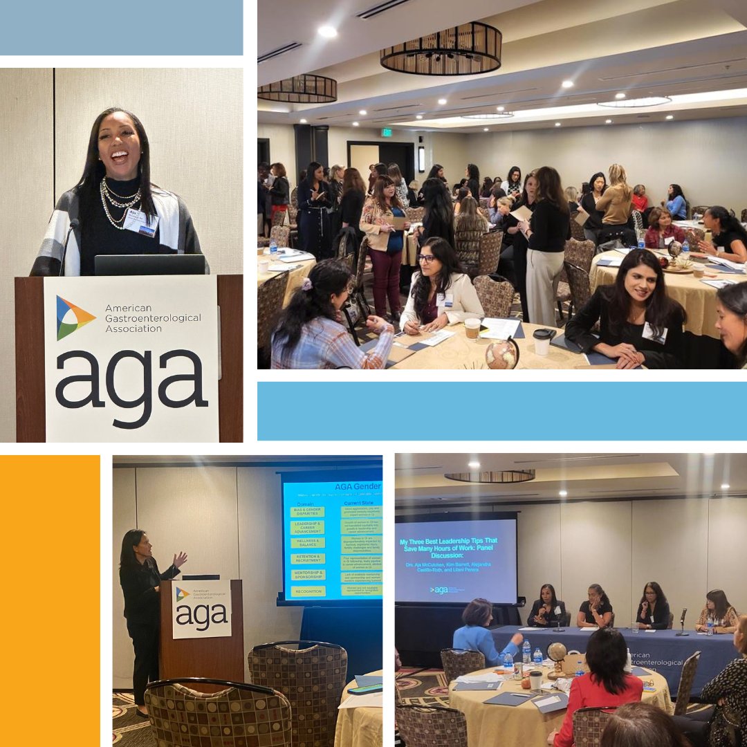 We hosted nearly 60 women executives in GI for our inaugural Women's Executive Leadership Conference last weekend. It was a productive time of leadership development sessions and opportunities to socialize with women in the #AGAGastroSquad! Recap: ow.ly/QsPz50PW6v4.