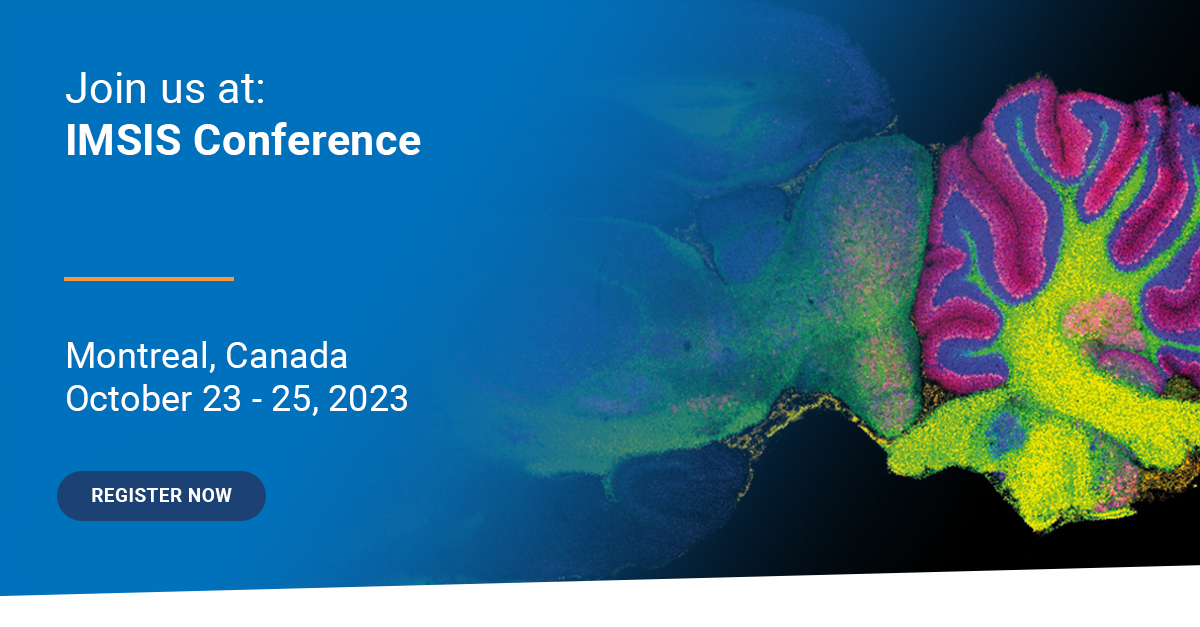BrukerMassSpec's tweet photo. We are delighted to help sponsor the combined international efforts of the #MALDIImaging community at the 1st #IMSIS Conference in Montreal. The continuing advancements in the field will be highlighted at our workshop at the start of the conference: https://t.co/oVo59ckfu2 https://t.co/RkJ4wXGGPV
