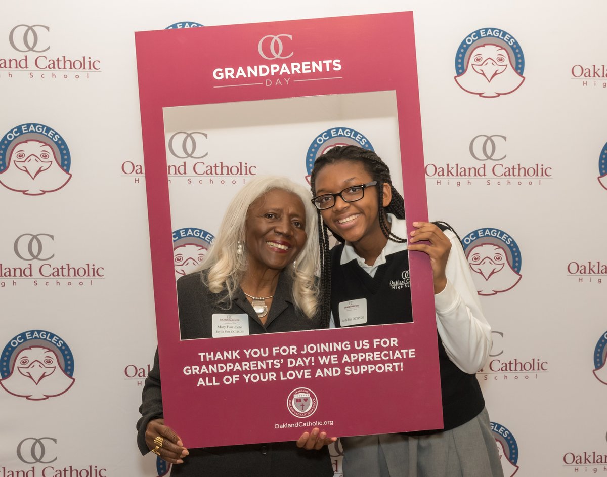 OCHS_Pittsburgh's tweet photo. Our first OC Grandparents Day event took place in 2018. Every year since, we have celebrated with Mass and recognition of our OC Grandparents. Current GPs, are you signed up for this year's event? ✝️🧡 #OCthrowback #OC35thAnniversary ☕🧡 https://t.co/mxG7PUB8oD https://t.co/ZywPtOUAhb