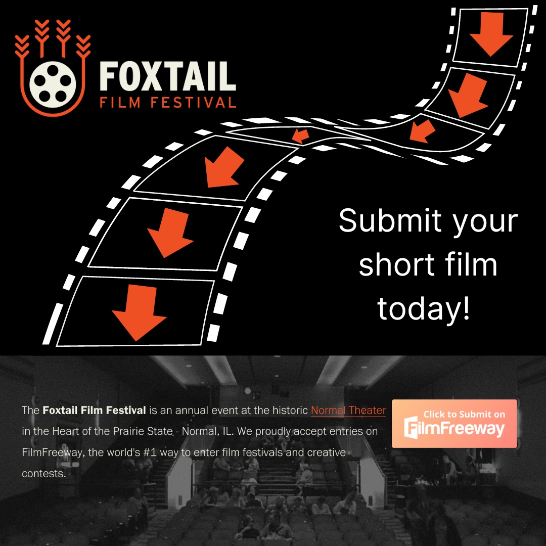 Head over to our website to see how YOU can submit a film to the Foxtail Film Festival! 

The Early Bird Registration ENDS December 31st! You don't want to miss it! 

#FoxtailFilmFestival #SubmityourFilm #Students #SchoolofCommunications #NormalTheater