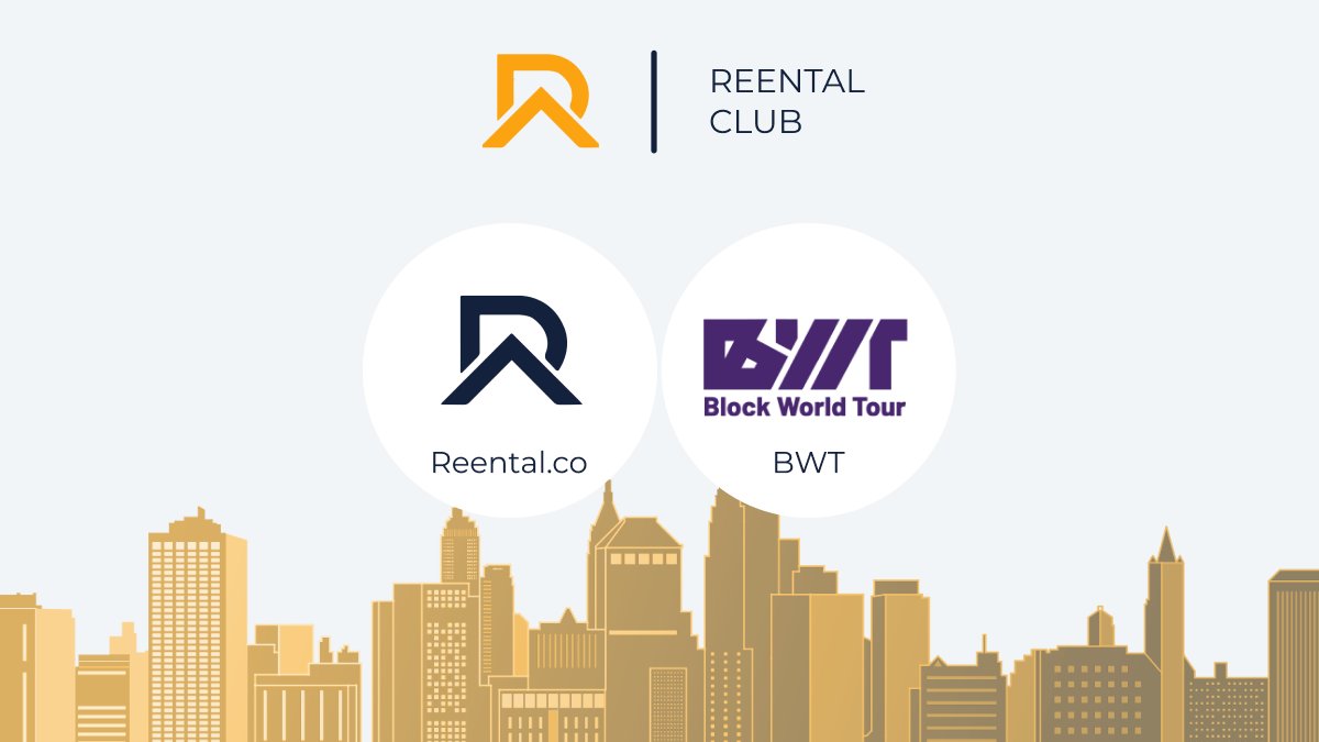 Reental_co's tweet photo. 🌟 ¡NUEVO PARTNER CONFIRMADO! 🌟 ¡Estamos emocionados por compartir el tercer colaborador para el Club Reental!
👏 Nos complace anunciar nuestra COLABORACIÓN con @Blockworldtour 💥
#tokenizingtheworld #reental #reentalclub #tokenizacioninmobiliaria #inmuebletokenizado https://t.co/eMmaxs7PuJ
