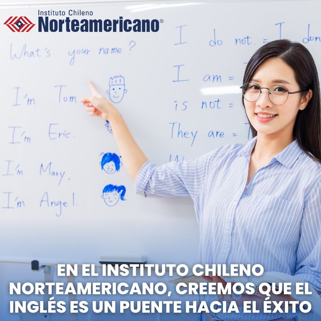 🌟 En el Instituto Chileno Norteamericano, creemos que el inglés es un puente hacia el éxito. Nuestros cursos te ayudarán a cruzar ese puente. 🌉 ¡Únete a nosotros hoy!
#norteamericano #cursosdeingles