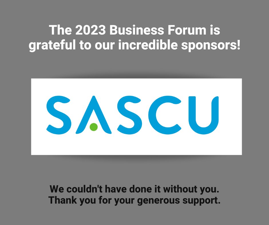 🍎We're so grateful to SASCU for their incredible support of our upcoming Business Forum 2023! Their generosity has made this ambitious event possible. 

Register below 👇
eventbrite.ca/e/710515520047…

 #BusinessForum2023 #SASCU #communityplayers #businesssupport