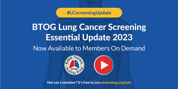 Last week's BTOG Lung Cancer Screening Essential Update is now available on demand for members in the Resources section of our website. btog.org/resources/btog… #LCscreeningUpdate #LCSM