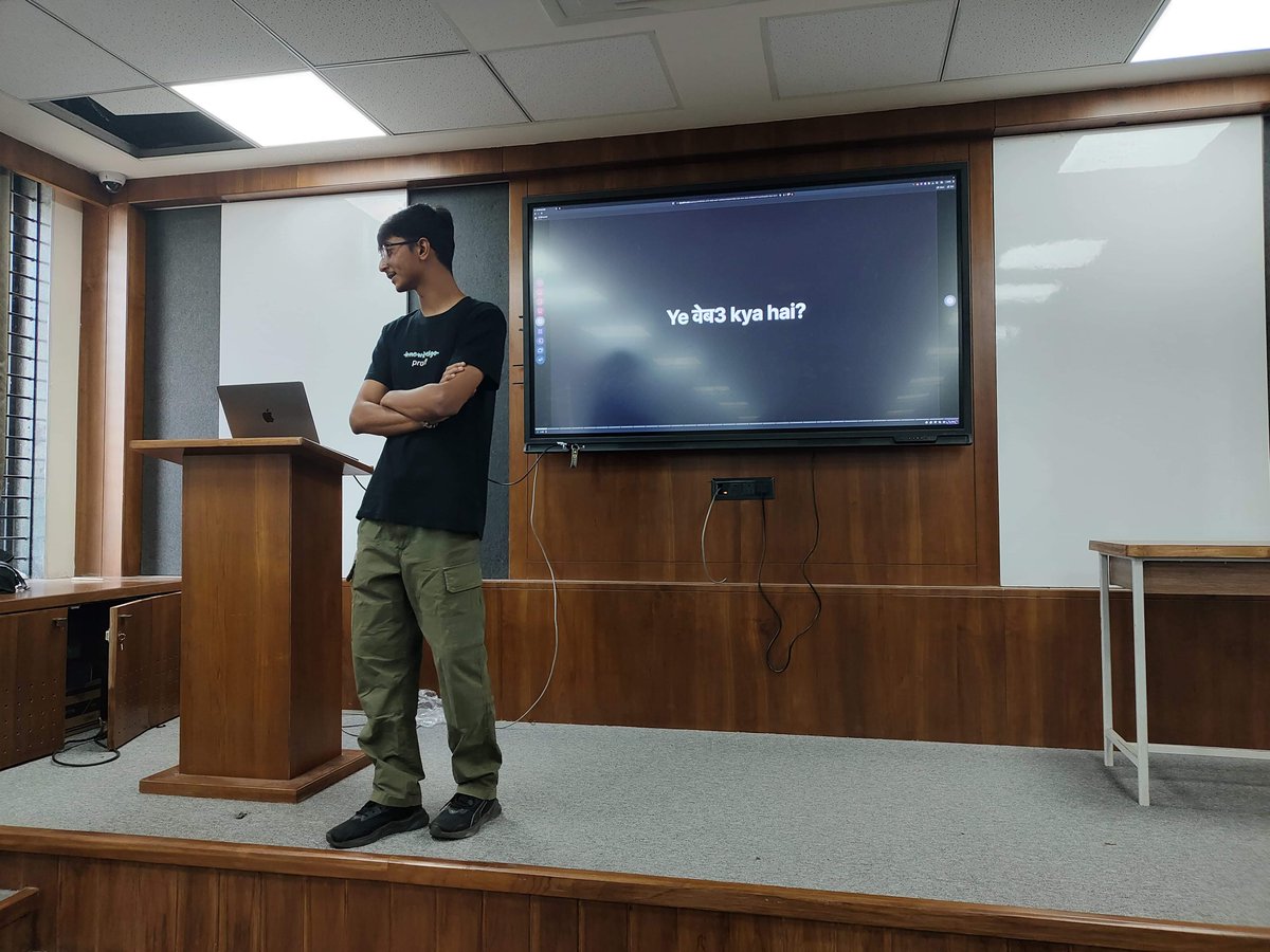AbhinnVyas's tweet photo. 🚀 Just wrapped up a mind-blowing Web3 workshop by the brilliant team at @gdsc_pu!

From a beginner's guide to Web3 to diving deep into the practical aspects, this session had it all. Hosted by a pro @MehtaRaaghav who made it all so interactive and engaging. 👏

Keep Reading...💡 https://t.co/QAJ1dLCH0q