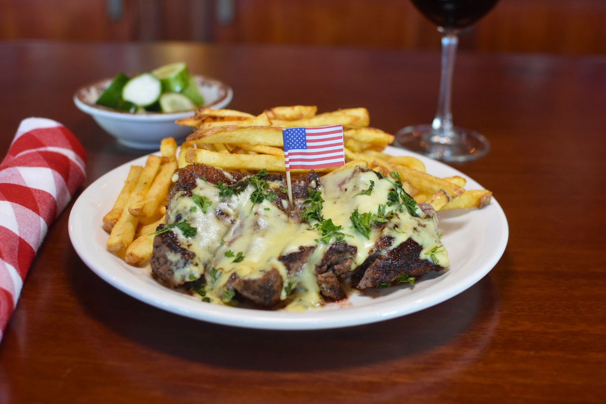 There’s only one place you can experience the lean, rich flavor of Bison Steak Frites. (Hint: it’s the restaurant with a bison in the logo) #OnlyAtTeds
