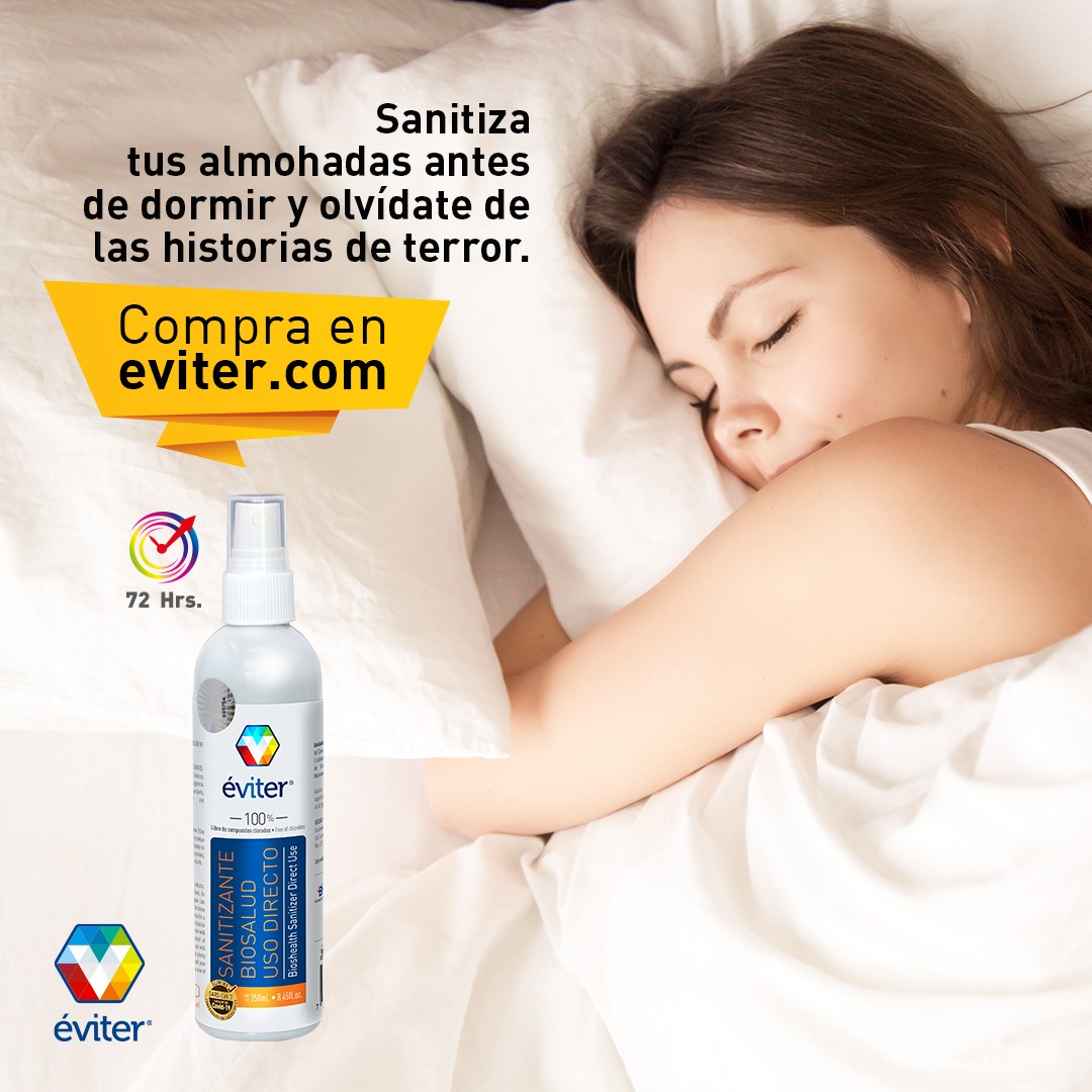 EviterMX's tweet image. Recuerda que es importante sanitizar tus almohadas entes de dormir para eliminar todos los virus, hongos y bacterias que puedan estar ocultos a simple vista.
#éviter #sanitizante #salud