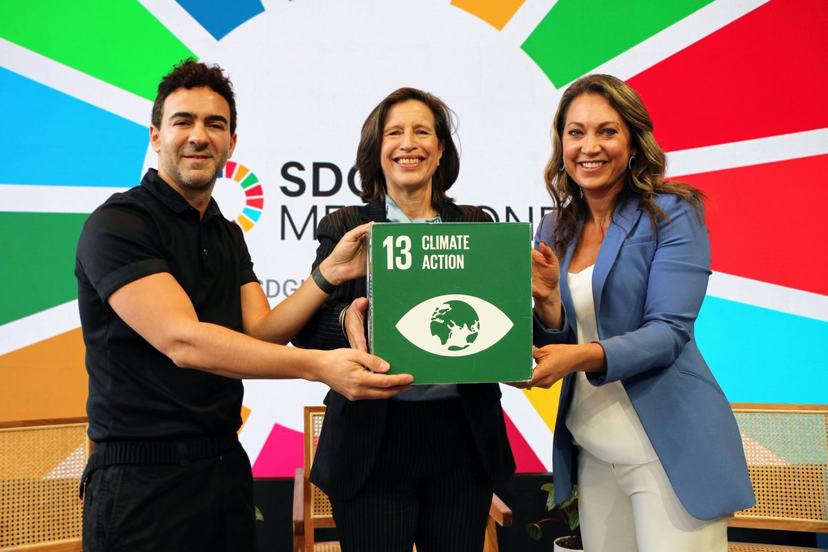 On September 22d, the SDG Media Zone: UNGA 78 focused on climate action, the creative arts, and youth. For the full program of panels across the inspiring week, click here 👉 lnkd.in/gQpkhcJw #SDGLive