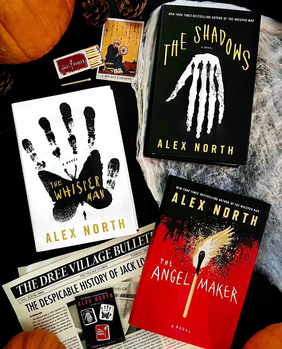 🎃 ALEX NORTH THRILLER SWEEPSTAKES 🎃Calling all @writer_north and dark thriller fans! We’re giving one lucky winner a special signed edition prize pack! Enter here: instagram.com/p/CyTf93uLKtW/…