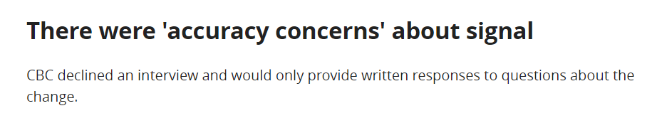 JesseyRice's tweet photo. @steve_piercey I found this line funny though, CBC trying to interview CBC haha https://t.co/Fwicrc4QTj