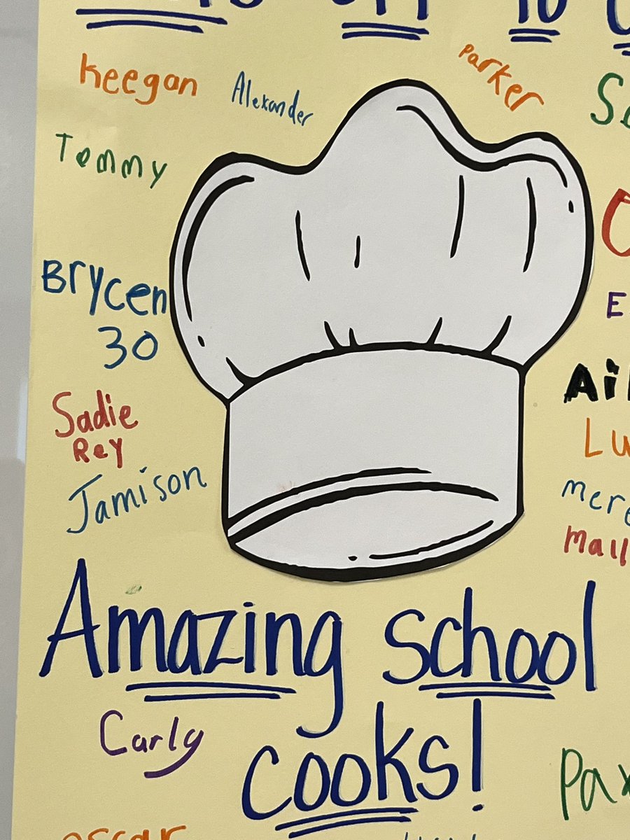 RidgedaleElem's tweet photo. Thank you to the Charger Cafe Chefs! https://t.co/DccqtHPivW