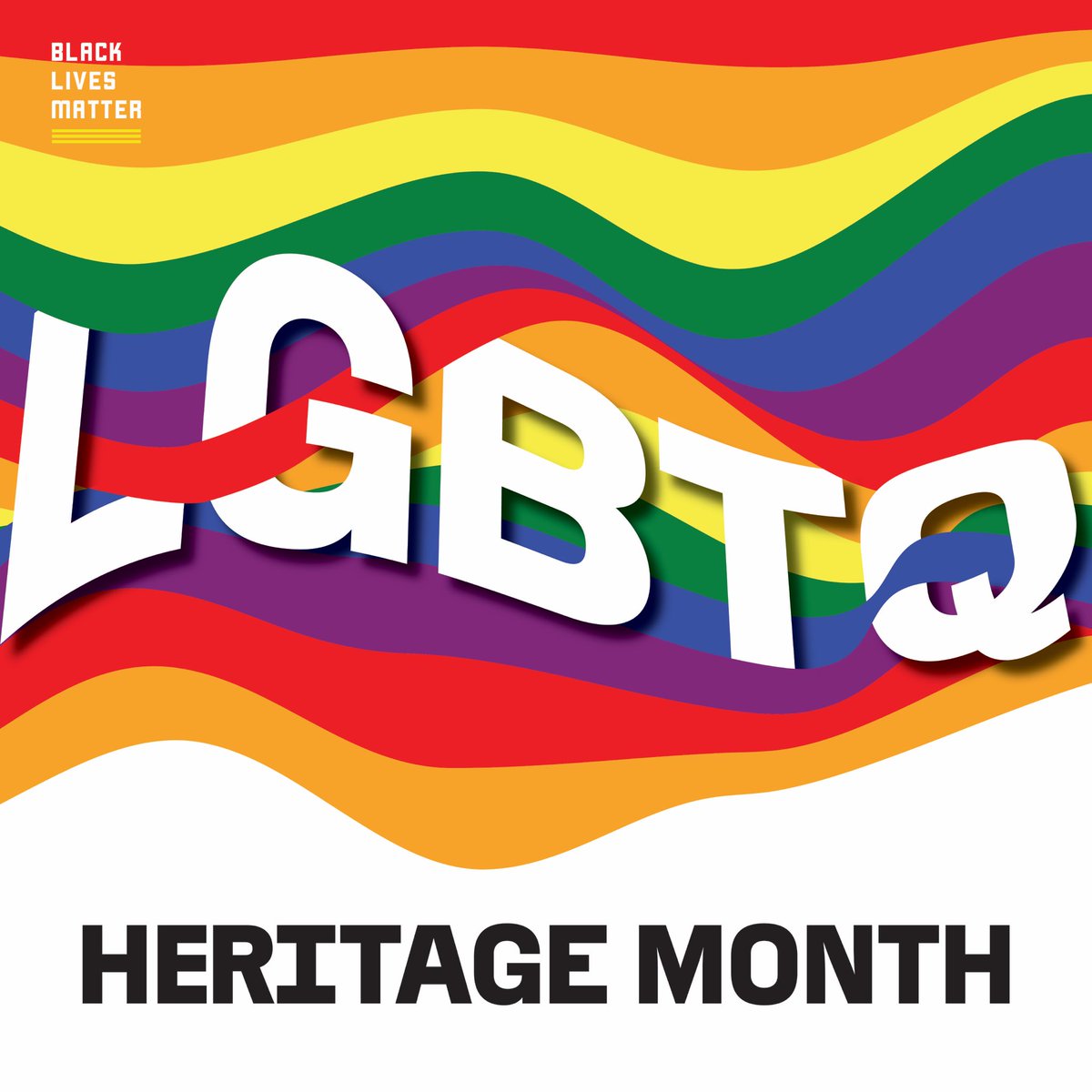 Blklivesmatter's tweet photo. Did you know that October is LGBTQ+ history month? It's a 31-day celebration to honor lesbian, gay, bisexual, transgender, and queer achievement and influence on the world and a time to learn more about the history of LGBTQ+ rights. https://t.co/mr6D62dkwg