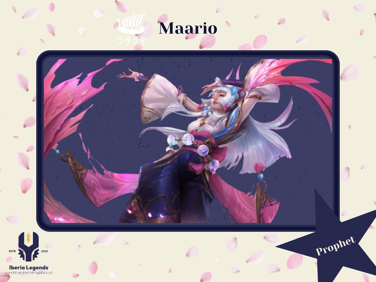 Y por ultimo en la división Prophet tenemos a Maario de <a href="/ErytheiaEsports/">ERYTHEIA ESPORTS ⛵</a> con una syndra que es para tomar apuntes, bravo por Erytheia que van como una apisonadora por la grieta.