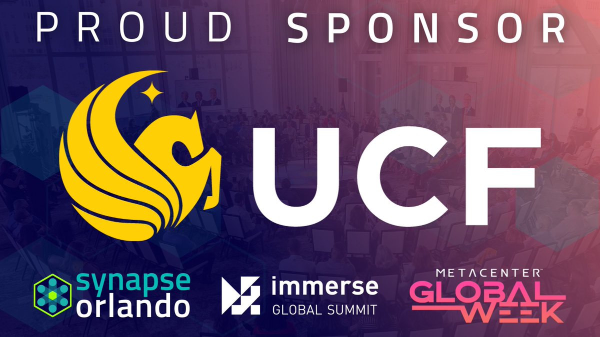 .<a href="/UCF/">UCF</a> is an #innovation powerhouse, nationally recognized as one of the top 20 most innovative schools! At <a href="/the_metacenter/">The MetaCenter</a> Global Week, hear from <a href="/UCFCartwright/">Dr. Alexander N. Cartwright</a>, faculty, alumni &amp; visit <a href="/UCFBIP/">UCF Business Incubation Program</a>'s expo! #SynapseOrlando #UCF <a href="/ImmerseSummit/">Immerse Global Summit</a>

🎟️ Code SYNAPSE: bit.ly/46OfEnS