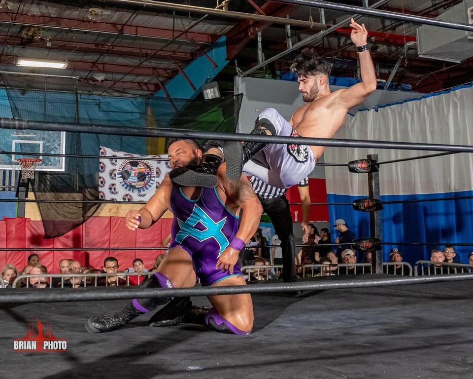 DexterObsidian's tweet photo. @WOWPROWRESTLING 
“LIVEWIRE” ⚡️
Photo by @briank_photo https://t.co/y8dHtFlpPv