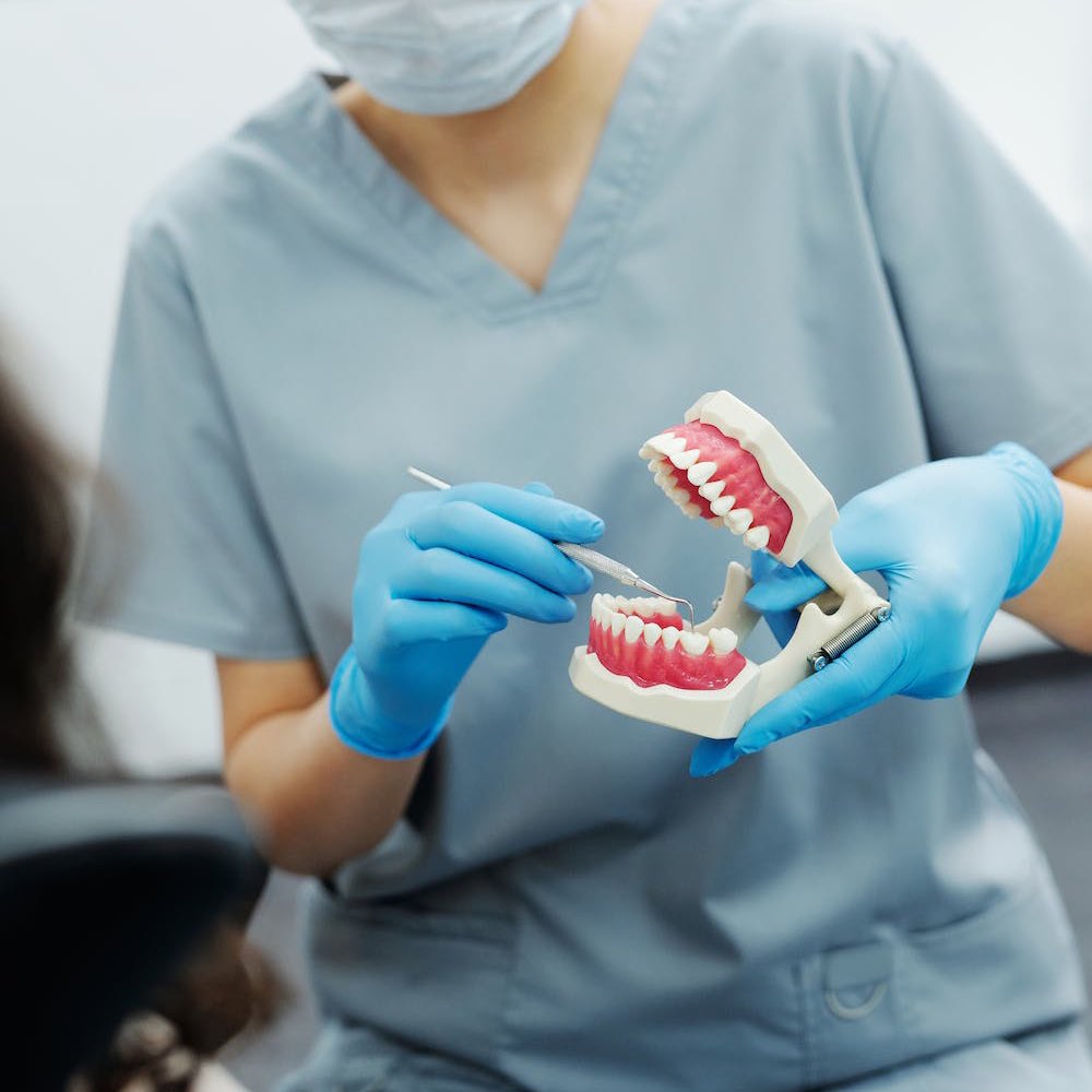 Are you aware that gum disease affects almost half of the adult population in the UK? Brushing twice a day &amp; flossing daily can significantly reduce the risk of gum disease. Also, a balanced diet that is low in sugar and regular dental check-ups can also keep gum disease at bay.