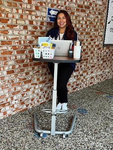 Nancy Flores (@nflores_hisd) on Twitter photo Sometimes campus visitors have to find me in my outdoor office while I check the pulse of my <a href="/NorthlineES/">Northline Elementary</a> Cougars! #staymobile #bevisible Sometimes campus visitors have to find me in my outdoor office while I check the pulse of my <a href="/NorthlineES/">Northline Elementary</a> Cougars! #staymobile #bevisible