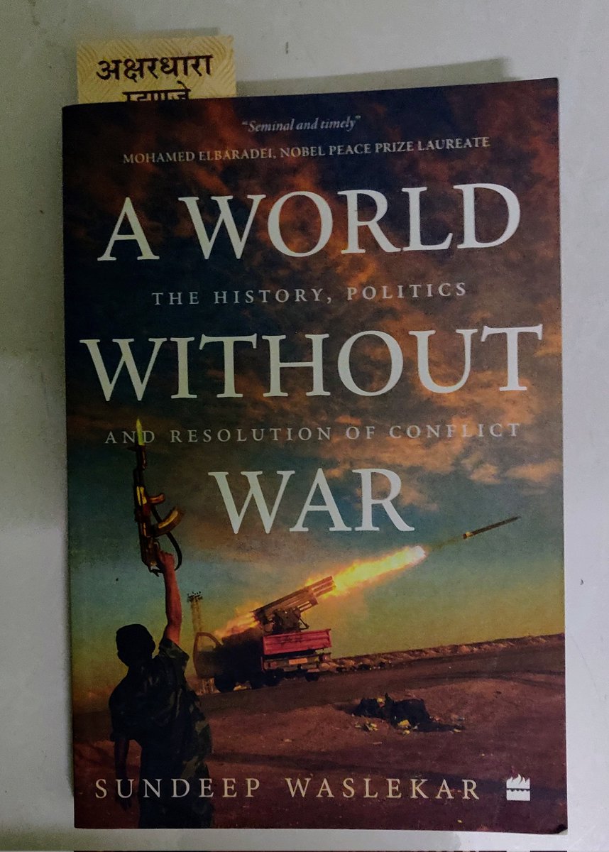 Santosh V Patil (@santoshpatilmns) on Twitter photo No better time than the present to read this book by <a href="/Sundeepwaslekar/">Sundeep Waslekar</a> sir...!!!
#mustread
#War #PalestineIsraelwar #PeaceNotWar No better time than the present to read this book by <a href="/Sundeepwaslekar/">Sundeep Waslekar</a> sir...!!!
#mustread
#War #PalestineIsraelwar #PeaceNotWar