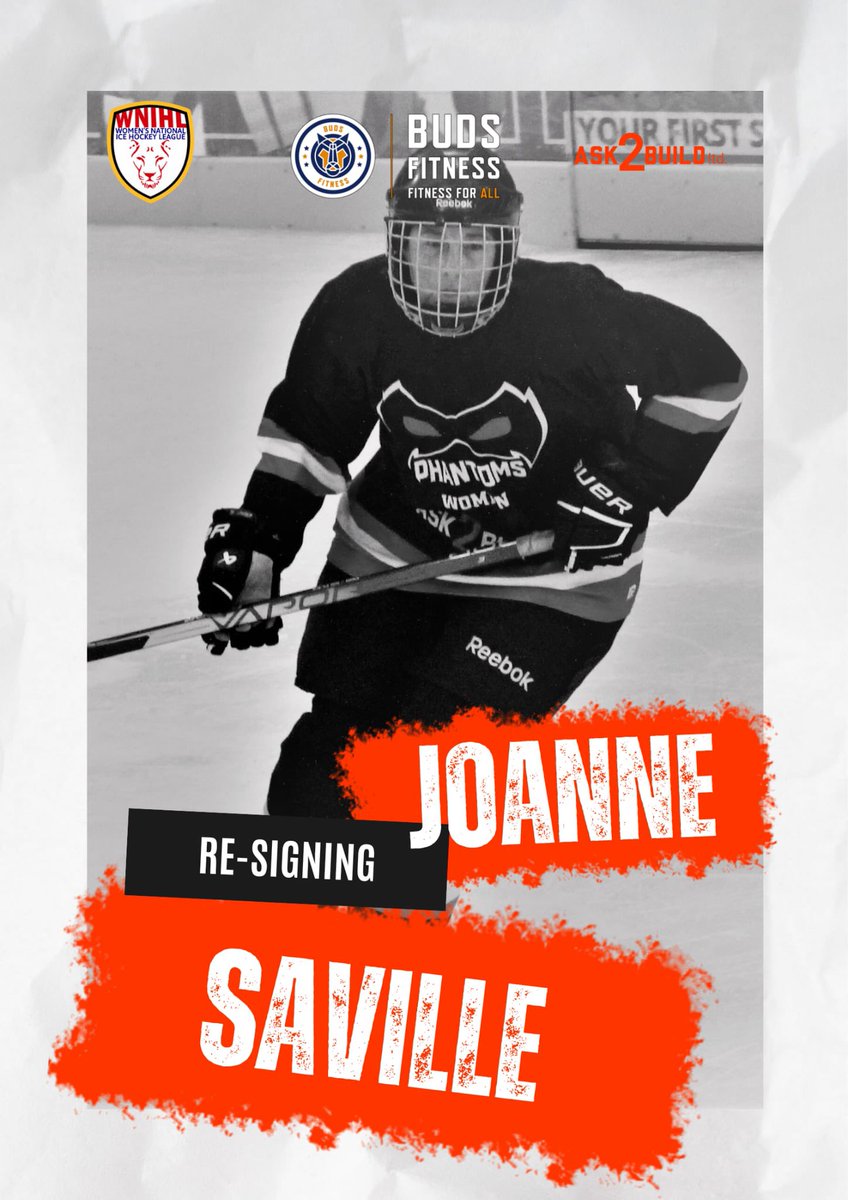 Welcome to our forward player #4 Joanne Saville!

"I’m looking forward to my third season playing for Phantoms Women. The league continues to grow and there will be a lot of hard fought battles to come out on top."
#phantomswomen