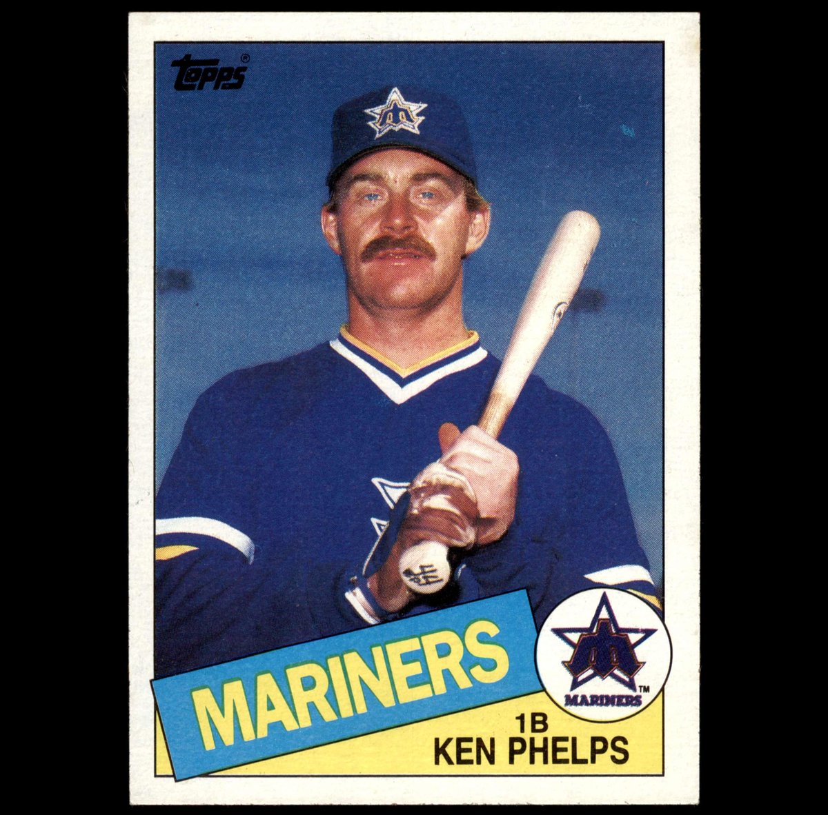 RepackedWax's tweet photo. 1. Now here's a cat who we think almost certainly would have been a feared 40 HR a year guy had he been given half a chance to play every day. #KenPhelps had 4 seasons where he banged out 20+ home runs despite never even getting 450 plate appearances in a season. https://t.co/lgxmaqmHjI