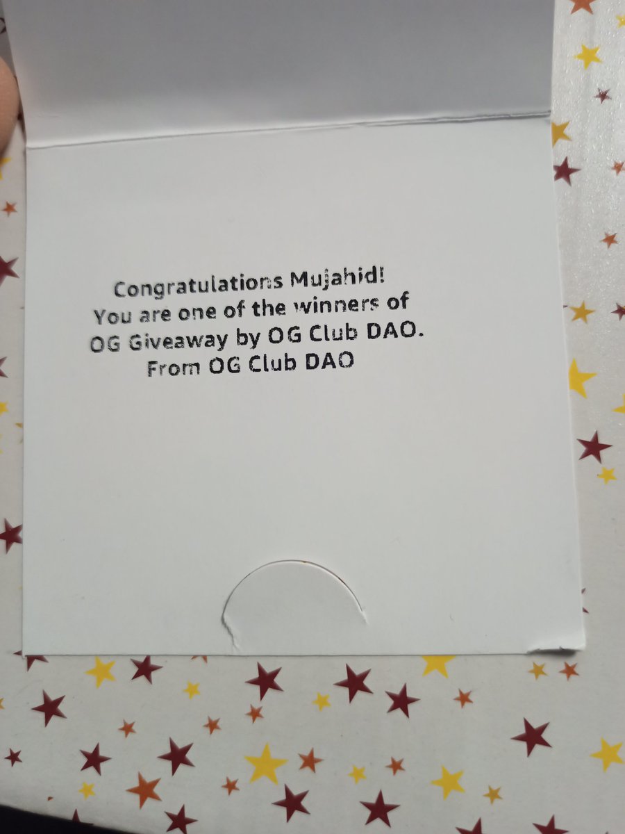 muja002's tweet photo. My day ends with a lots of happiness by @OgclubDAO. Thanks for amazing giveaway OG team💥. You guys made my day @sivsouvam. Bring amazing events to #Hyderabad we will make it remarkable, @hyderabaddao doing great work.
One of the best event from @OgclubDAO @kanalabs #LearnWithOG https://t.co/lCrW8pjwFE