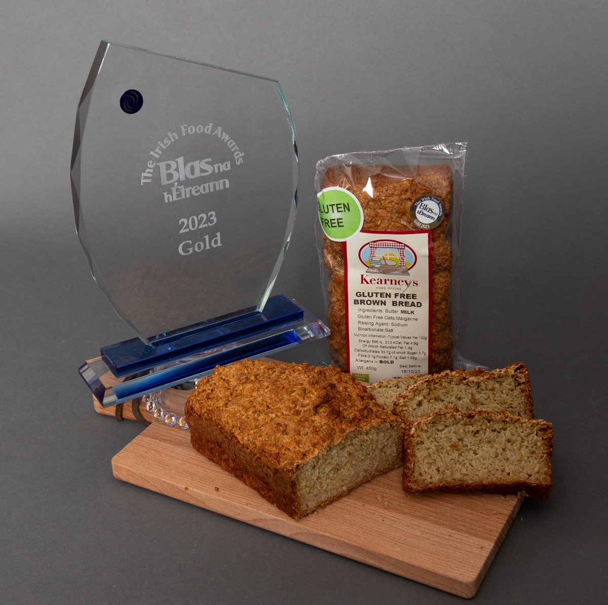 Blas 2023 Gold for Gluten Free Bread #gold #blasnaheireann #andrewingredients #glanbia #tirlán #glutenfree #fresh #westlimerickfood #limerick #fresh #irishfoodie #kearneys #daily #winner