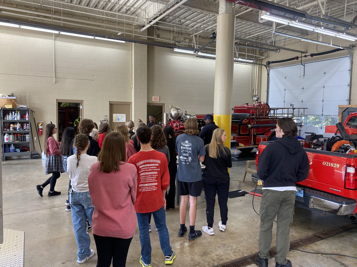 HazelGreenHOSA's tweet photo. Thank you Cory Green and Huntsville Station #1 for a great visit. https://t.co/S3frSK04tO