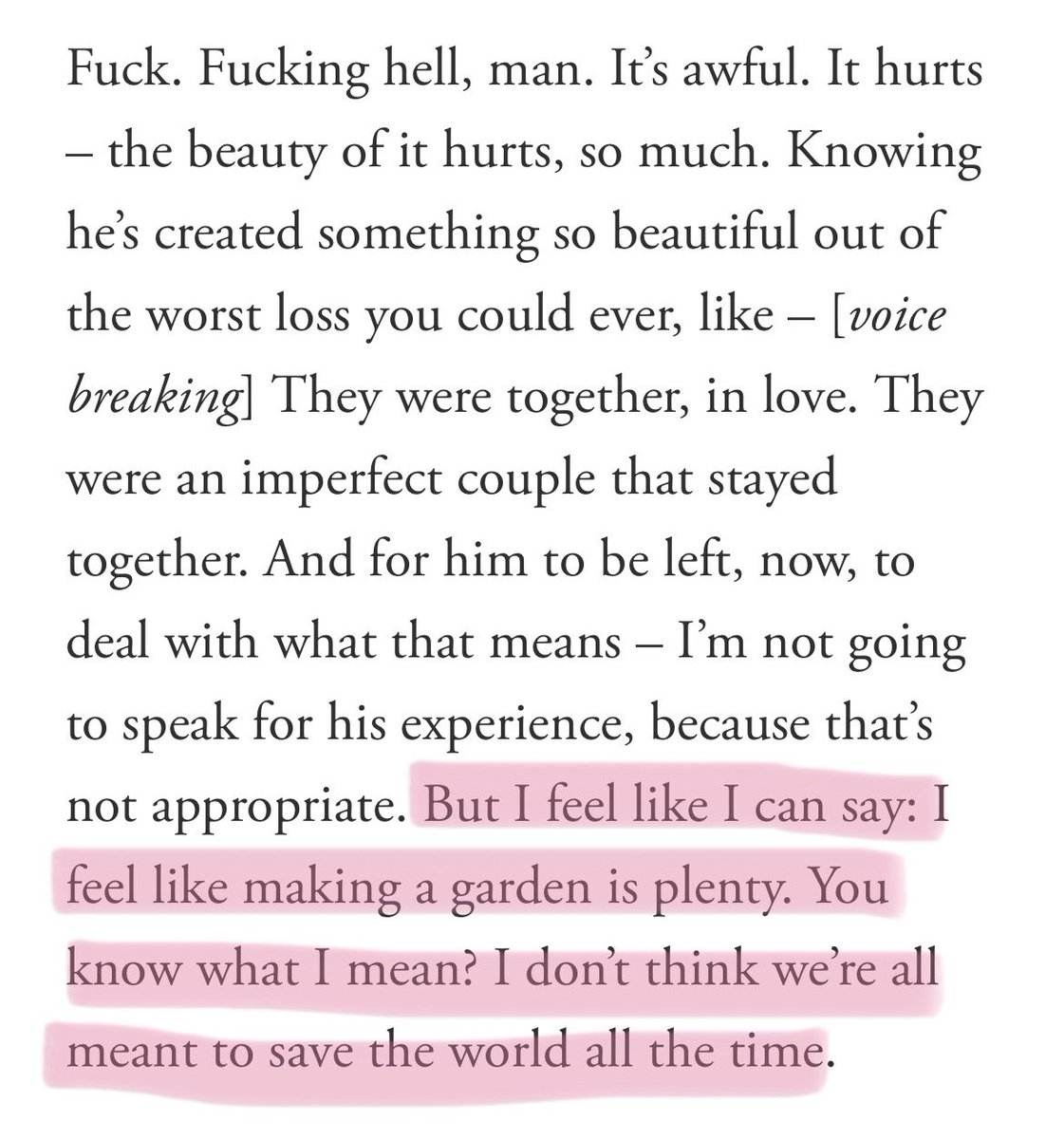 andrew garfield in an interview with gq