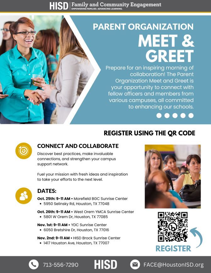HISD Family & Community Engagement tweet media