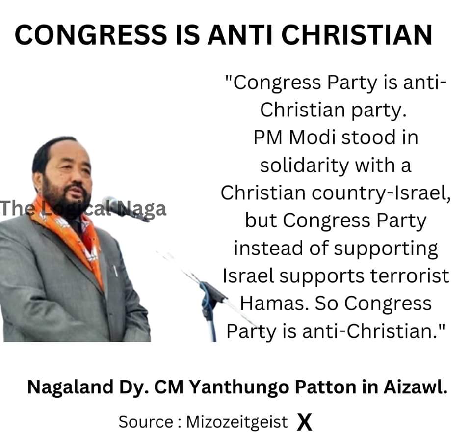 First talk about your country ... First take care of your kitchen... Then talk about others... A real puppet of BJP <a href="/SSJamirINC/">S Supongmeren Jamir</a> <a href="/RanajitSpeaks/">Ranajit Mukherjee রণজিৎ মুখার্জী</a> <a href="/RahulGandhi/">Rahul Gandhi</a> <a href="/Hazel_me2/">𝙴𝚜𝚜𝚒𝚎 𝙽𝚊𝚐𝚊</a> <a href="/kughutu/">Kaqhe</a> <a href="/akun_7751/">Aku</a> <a href="/gkzhimomi/">GK Zhimomi</a>