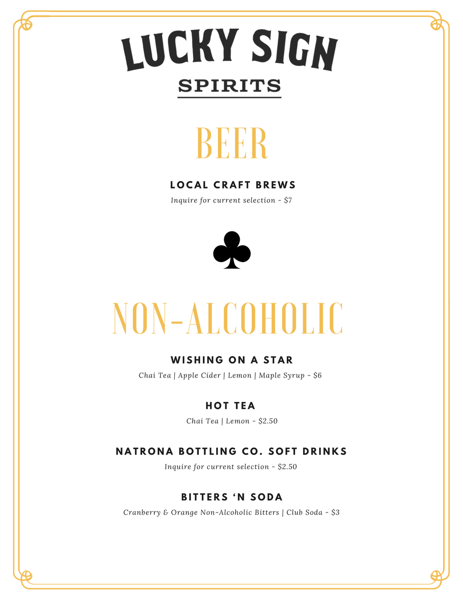 Lucky Sign Spirits tweet media