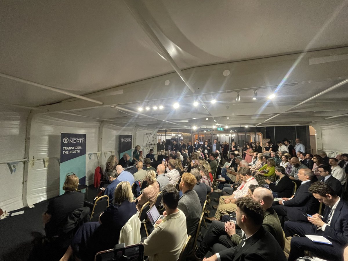 Transport4North's tweet photo. Party conference season wrapped up for us this week in Liverpool as we attended #LabConf23.
We were delighted to welcome visitors to our exhibition stand to discuss and share our vision for how we can #TransformTheNorth. https://t.co/YEiRjlzcg9