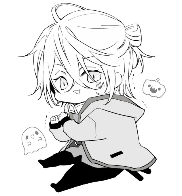 @no_TL

使えるか分かりませんが透過差分も…
次回もふぁいてぃん🎃

#チャモート 